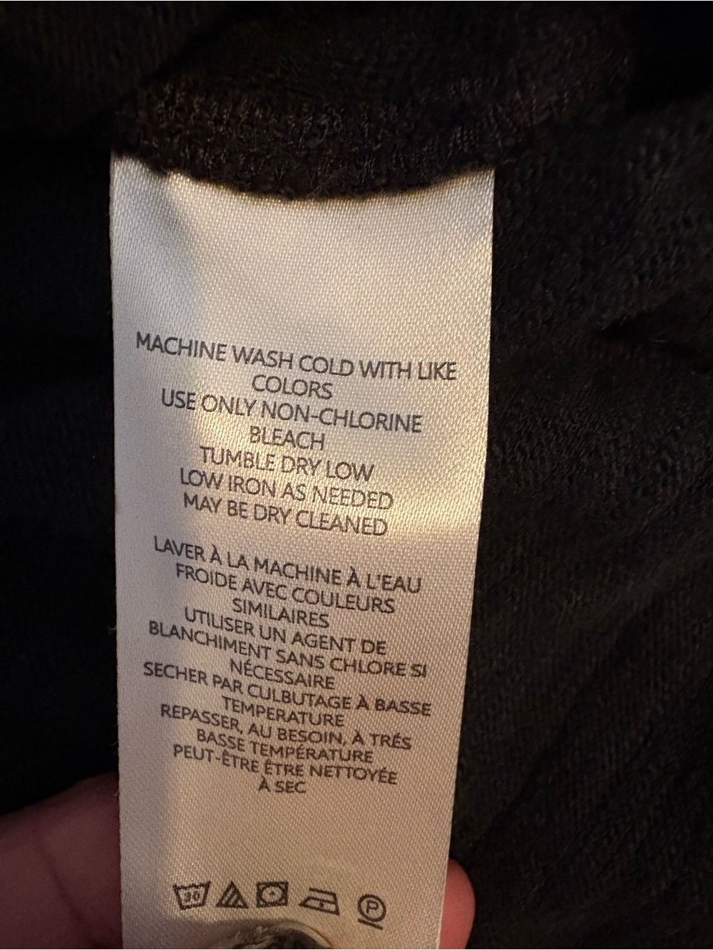 We The Free Washed Black Off-Shoulder Long Sleeve Top - Picture 5 of 7